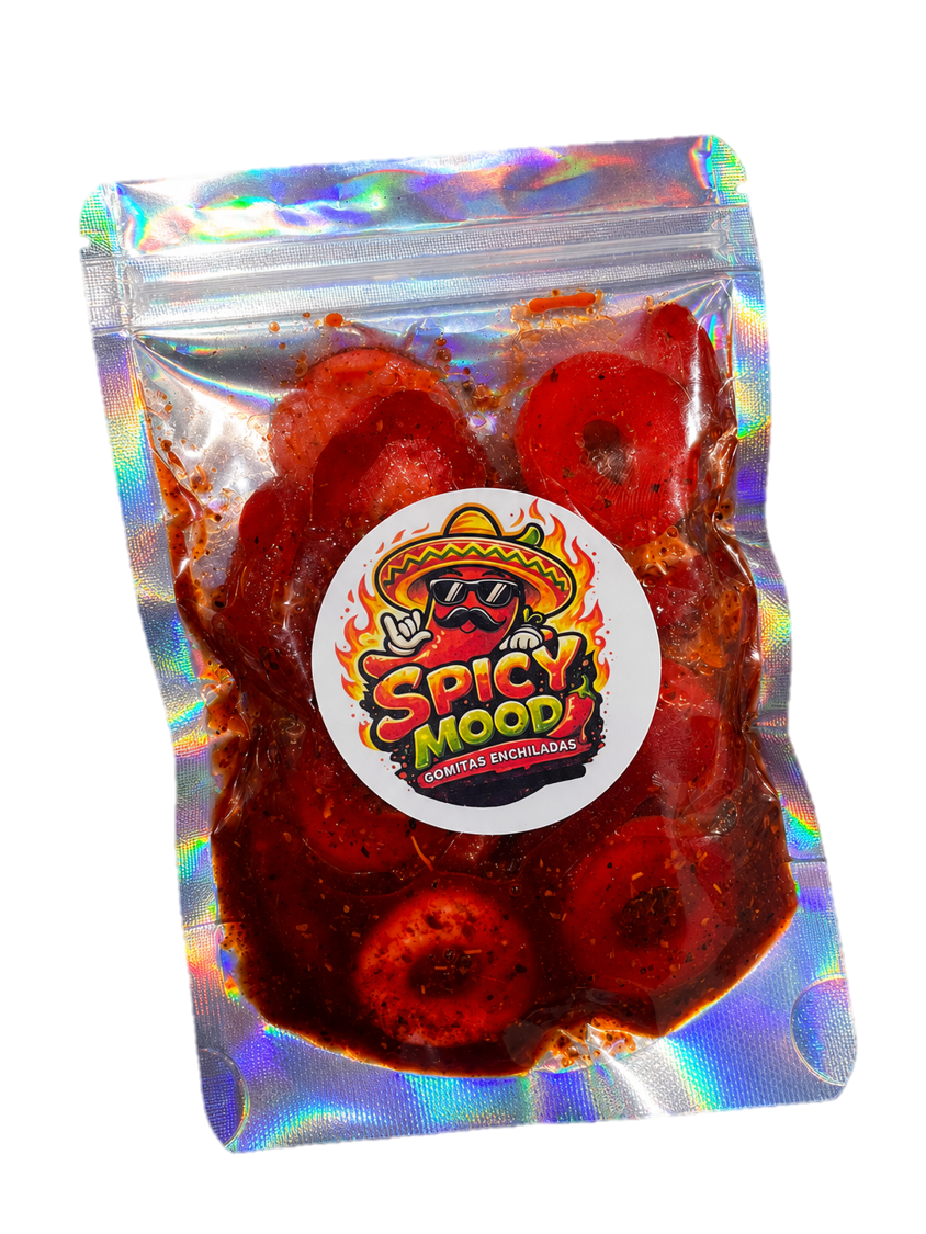 Empaque Spicy Mood — gomitas enchiladas
